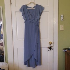 ⏳ Last chance! Baby blue maxi dress